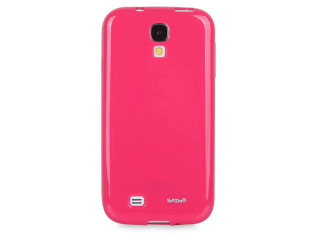 Чехол Seedoo Candy Fit case для Samsung Galaxy S4 i9500 (розовый, гелевый)