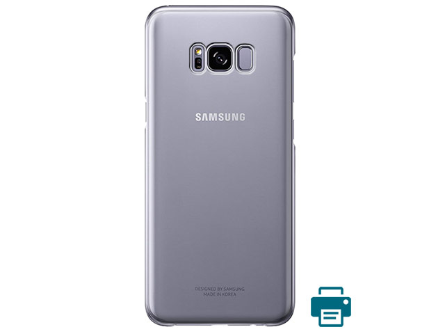 Печать на чехле для Samsung Galaxy S8 (прозрачный, гелевый)