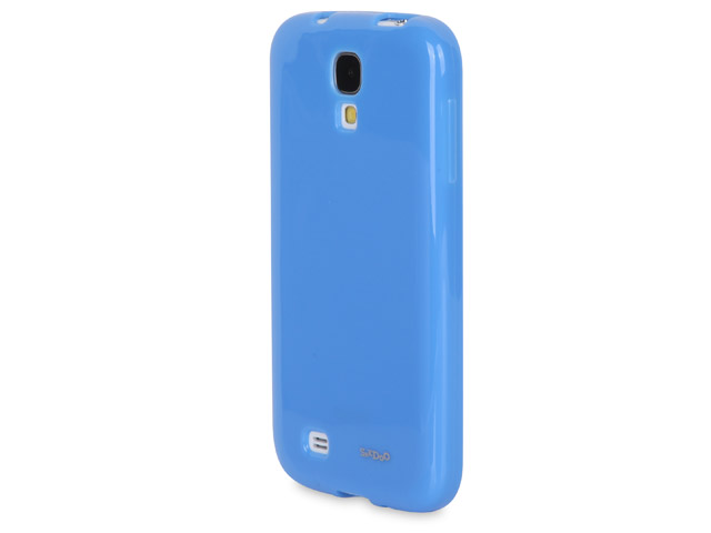 Чехол Seedoo Candy Fit case для Samsung Galaxy S4 i9500 (голубой, гелевый)