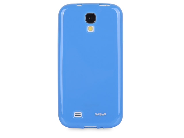 Чехол Seedoo Candy Fit case для Samsung Galaxy S4 i9500 (голубой, гелевый)