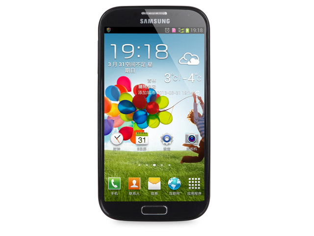 Чехол Seedoo Candy Fit case для Samsung Galaxy S4 i9500 (черный, гелевый)