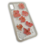 Чехол Yotrix FlowersFoil Case для Apple iPhone XR (Pink, гелевый)