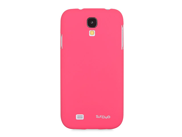 Чехол Seedoo Engage Shine case для Samsung Galaxy S4 i9500 (розовый, пластиковый)