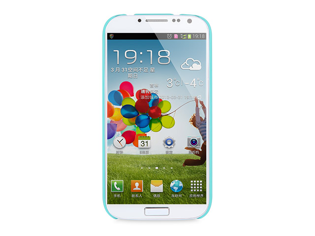 Чехол Seedoo Engage Shine case для Samsung Galaxy S4 i9500 (голубой, пластиковый)