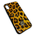 Чехол Yotrix GlitterFoil Case для Apple iPhone XR (Leopard, гелевый)