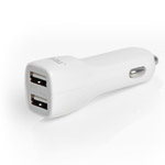 Зарядное устройство Umiqu Dual USB Car Charger для Apple iPhone 5/iPad 4/iPad mini (автомобильное, 2A, 2 x USB, Lightning)