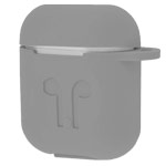 Чехол Yotrix AirPods Kit для Apple AirPods (серый, силиконовый, набор)