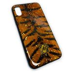 Чехол Yotrix GlitterFoil Case для Apple iPhone XS (Tiger, гелевый)