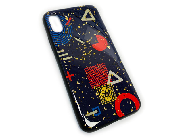 Чехол Yotrix GlitterFoil Case для Apple iPhone XS max (Forms, гелевый)