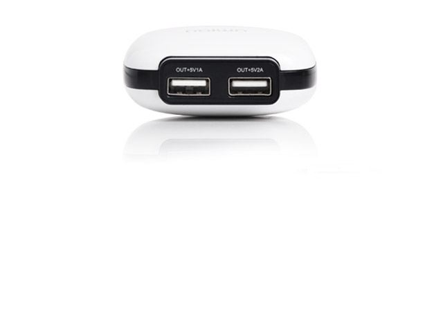 Зарядное устройство Umiqu Dual USB Travel Charger для HTC/Samsung/Nokia/LG (сетевое, 2A, 2 x USB, microUSB)