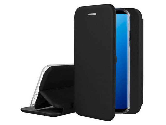 Чехол Yotrix FolioCase для Samsung Galaxy S9 (черный, кожаный)