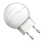 Зарядное устройство Umiqu Single USB Travel Charger для Apple iPhone 5/iPod touch 5/iPod nano 7 (сетевое, 1A, Lightning)