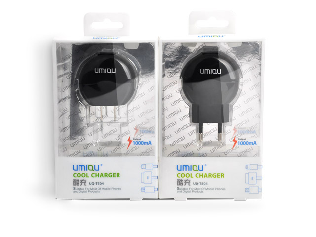 Зарядное устройство Umiqu Single USB Travel Charger для Apple iPhone 5/iPod touch 5/iPod nano 7 (сетевое, 1A, Lightning)