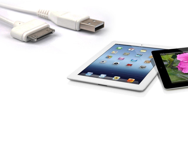 USB-кабель Umiqu USB Date Cable для Apple iPhone/iPod/iPad (белый, 30-pin)