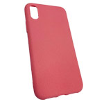 Чехол Yotrix SoftVelvet для Apple iPhone XS (розовый, гелевый)