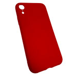 Чехол Yotrix SoftVelvet для Apple iPhone XR (красный, гелевый)