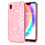 Чехол Yotrix DiamondCase для Huawei P20 lite (розовый, гелевый)