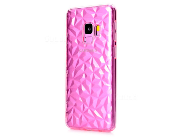 Чехол Yotrix DiamondCase для Samsung Galaxy S9 (розовый, гелевый)