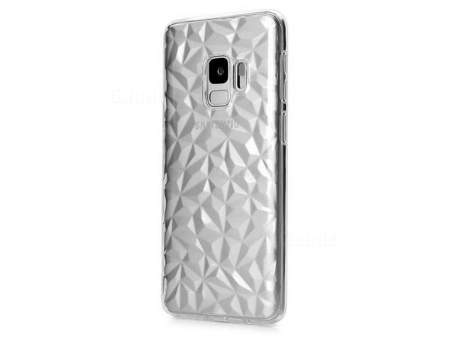 Чехол Yotrix DiamondCase для Samsung Galaxy S9 (прозрачный, гелевый)