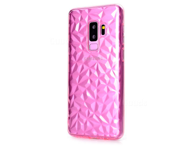 Чехол Yotrix DiamondCase для Samsung Galaxy S9 plus (розовый, гелевый)