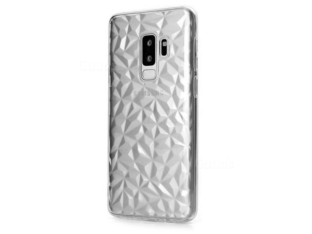 Чехол Yotrix DiamondCase для Samsung Galaxy S9 plus (прозрачный, гелевый)
