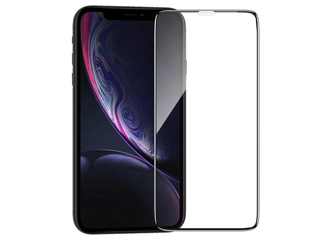 Защитное стекло Devia Van Full Screen Glass для Apple iPhone XR (черное)