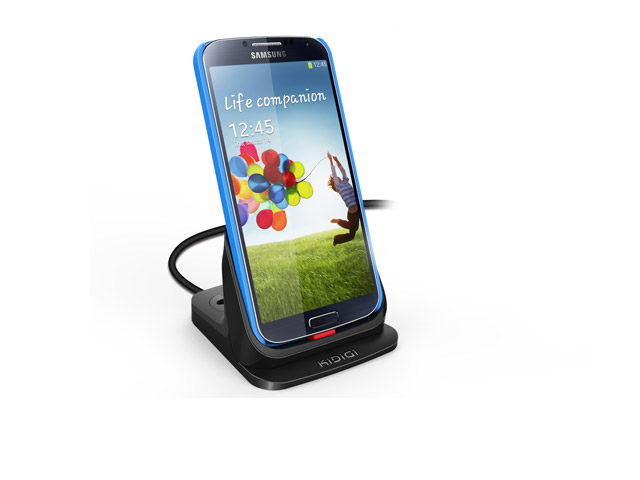 Dock-станция KiDiGi Ultrathin Desktop Charging Dock для Samsung Galaxy S4 i9500 (черная)