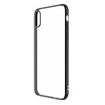 Чехол Devia Glitter Soft case для Apple iPhone XS (черный, гелевый)