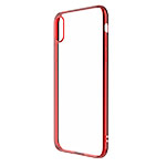 Чехол Devia Glitter Soft case для Apple iPhone XR (красный, гелевый)