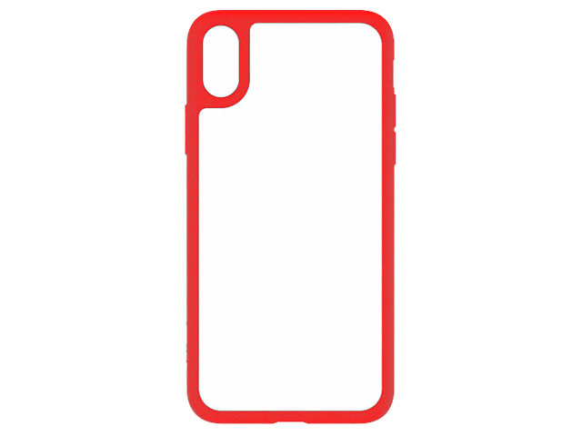 Чехол Comma Armour case для Apple iPhone XS (красный, гелевый)