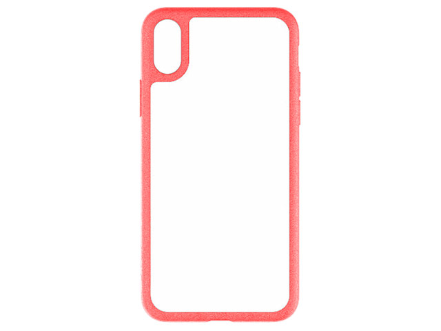 Чехол Comma Armour case для Apple iPhone XS (розовый, гелевый)