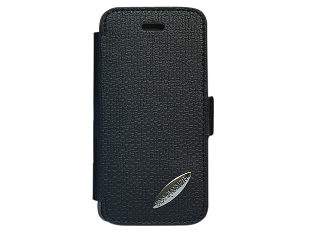 Чехол Discovery Buy Fence Style Case для Apple iPhone 5 (черный, кожанный)