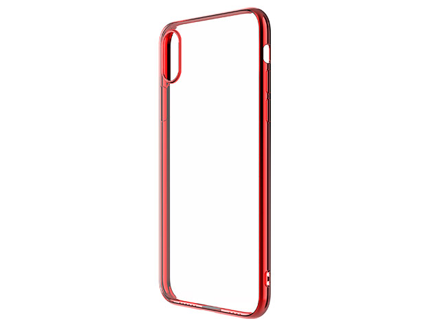 Чехол Comma Roya case для Apple iPhone XR (красный, гелевый)