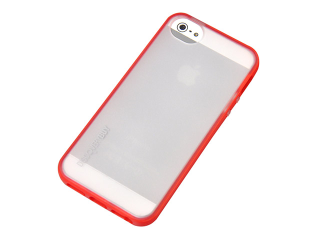 Чехол Discovery Buy Rainbow Bridge Protective Case для Apple iPhone 5 (красный, пластиковый)