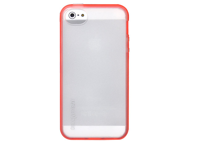 Чехол Discovery Buy Rainbow Bridge Protective Case для Apple iPhone 5 (красный, пластиковый)