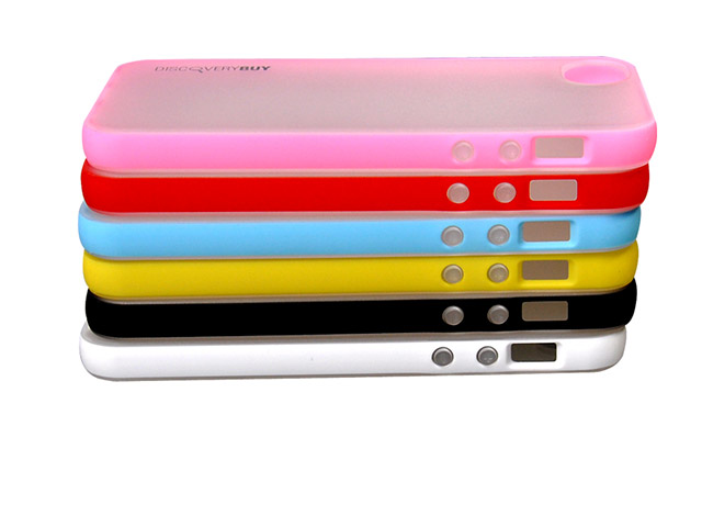 Чехол Discovery Buy Rainbow Bridge Protective Case для Apple iPhone 5 (красный, пластиковый)