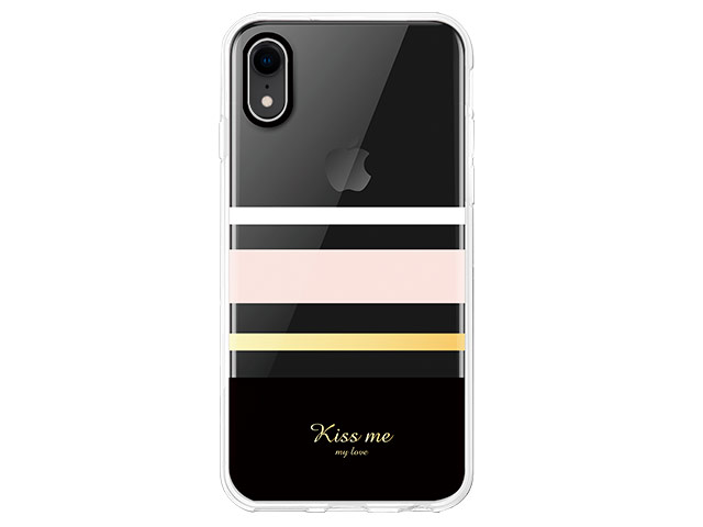 Чехол Comma Concise case для Apple iPhone XR (черный, гелевый)