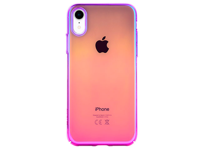 Чехол Devia Aurora case для Apple iPhone XR (розовый, пластиковый)