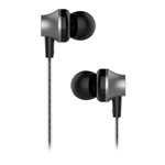 Наушники Devia Metal In-Ear Headphones (черные, пульт/микрофон, 20-20000 Гц)