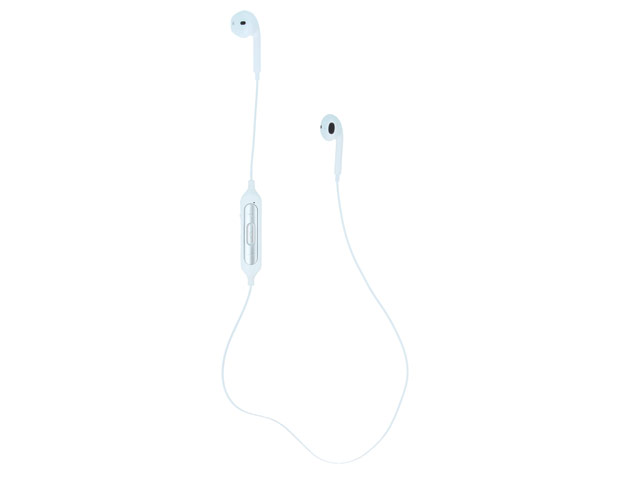 Беспроводные наушники Devia Smart Bluetooth Headset (белые, пульт/микрофон)