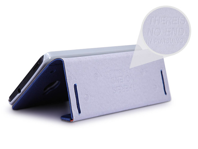 Чехол Nillkin Simplicity leather case для HTC One dual sim 802t (черный, кожанный)