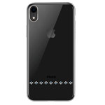 Чехол Devia Crystal Love для Apple iPhone XR (серебристый, пластиковый)