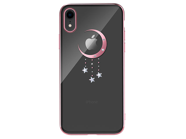 Чехол Devia Crystal Meteor для Apple iPhone XR (розово-золотистый, пластиковый)