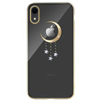 Чехол Devia Crystal Meteor для Apple iPhone XR (золотистый, пластиковый)