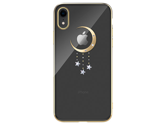 Чехол Devia Crystal Meteor для Apple iPhone XR (золотистый, пластиковый)