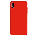 Чехол Devia Nature case для Apple iPhone XS max (красный, силиконовый)
