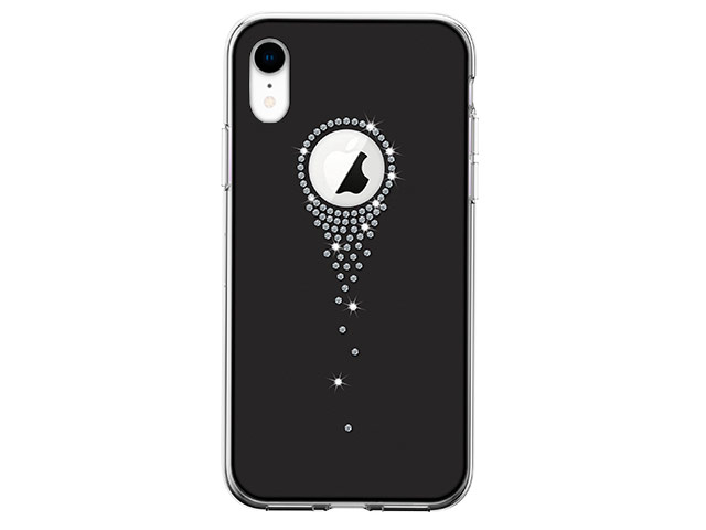 Чехол Devia Crystal Angel Tears для Apple iPhone XR (черный, гелевый)