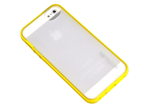 Чехол Discovery Buy Rainbow Bridge Protective Case для Apple iPhone 5 (желтый, пластиковый)