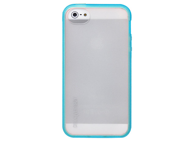 Чехол Discovery Buy Rainbow Bridge Protective Case для Apple iPhone 5 (голубой, пластиковый)