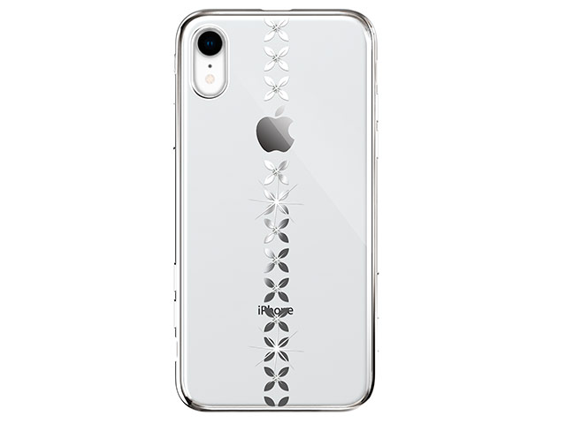 Чехол Devia Crystal Lucky Star для Apple iPhone XR (серебристый, пластиковый)